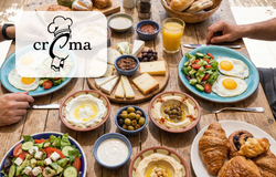 ארוחת בוקר זוגית - קפה קרמה