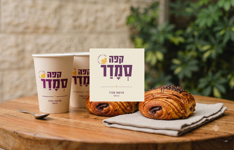 קפה ומאפה זוגי - סמדר - עגלת קפה כשרה