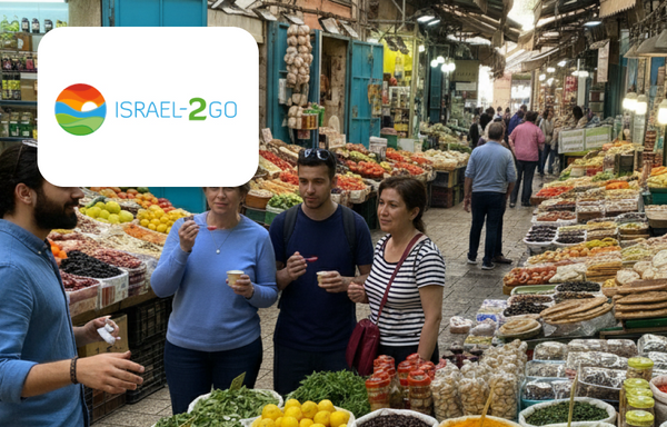 סיור וטעימות בשוק מחנה יהודה ובנחלאות - ISRAEL2GO