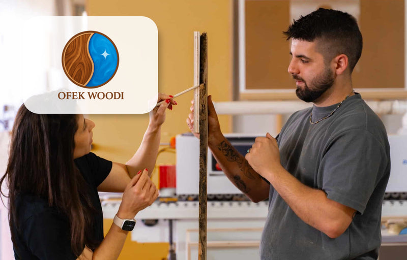 סדנת אפוקסי פרטית לזוג - Woodi